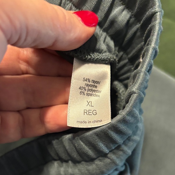 Maurices Teal Joggers - Picture 3 of 8